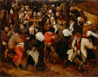 Bauernhochzeit im Freien